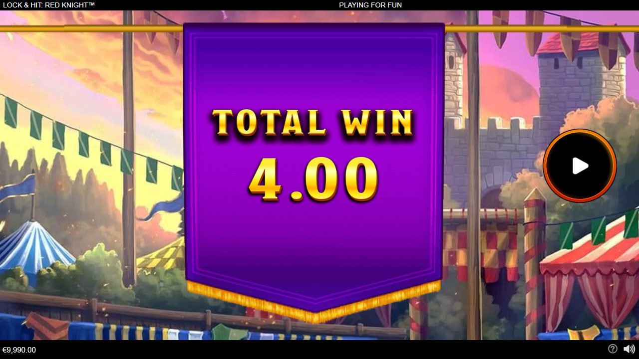 Lock & Hit: Red Knight — Win