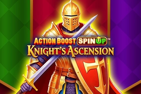 Action Boost SpinUP Knight's Ascension slot cover